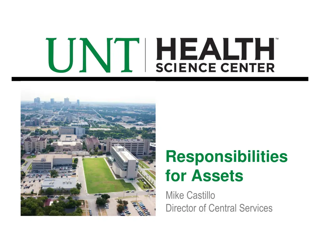 responsibilities for assets n.w
