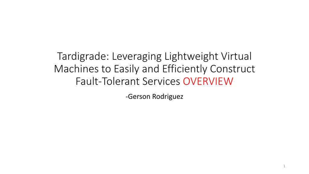 tardigrade leveraging lightweight virtual n.w