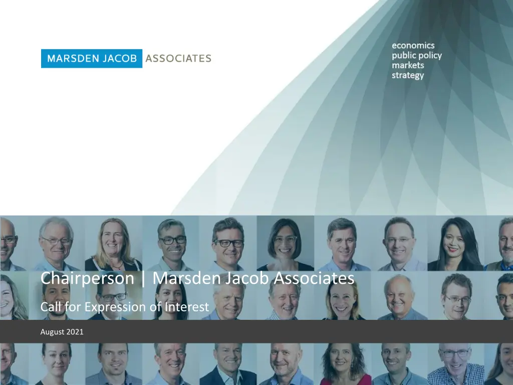 chairperson marsden jacob associates n.w