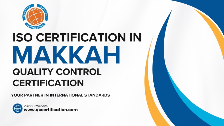 iso certification in makkah n.w