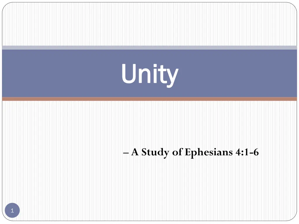 unity unity n.w
