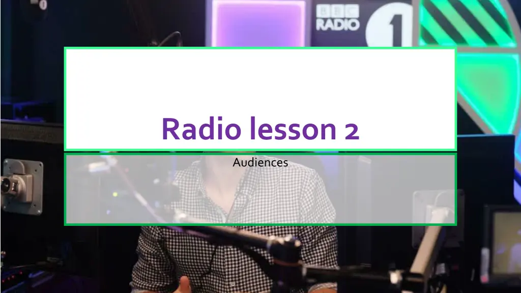 radio lesson 2 n.w
