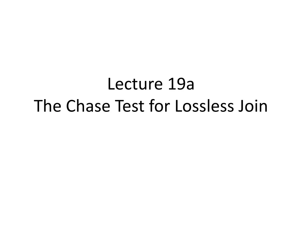 lecture 19a n.w