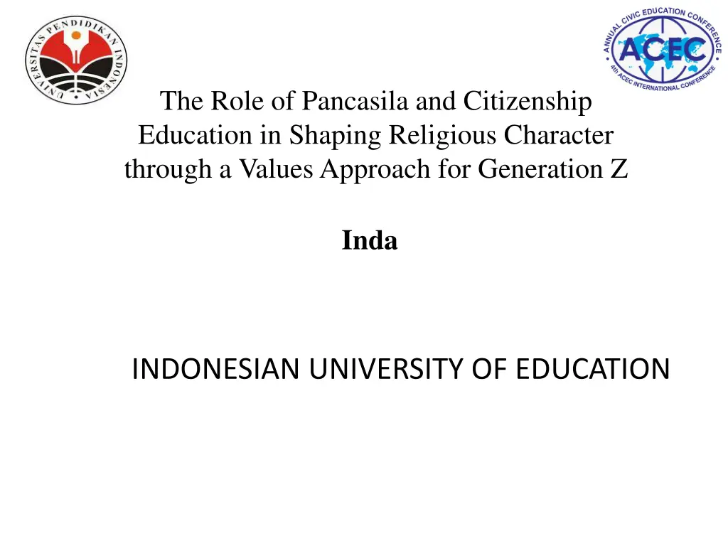 the role of pancasila and citizenship education n.w