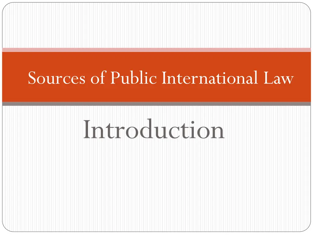 sources of public international law n.w