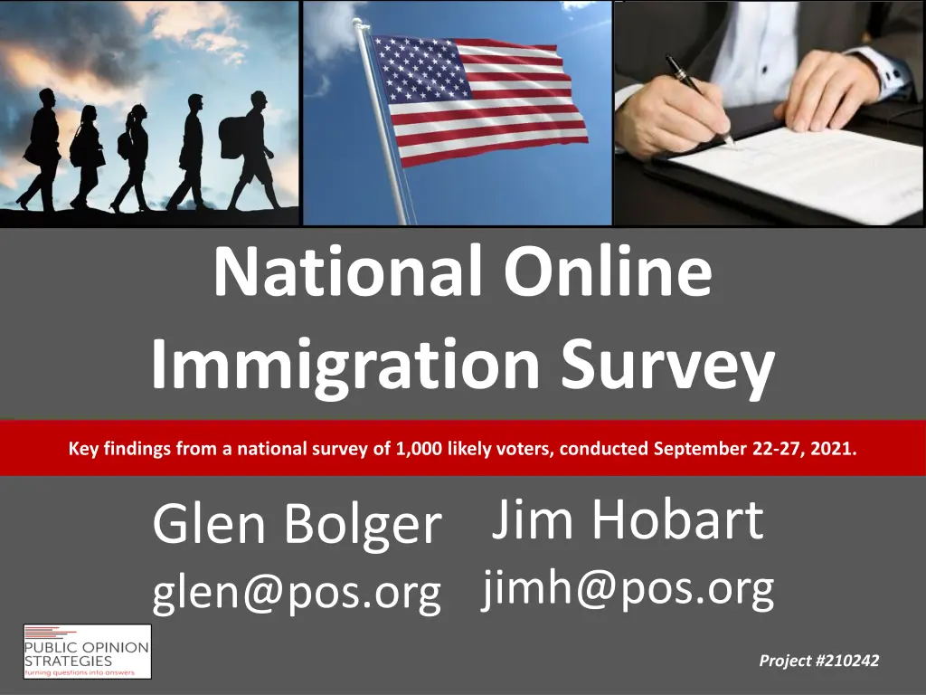national online immigration survey n.w