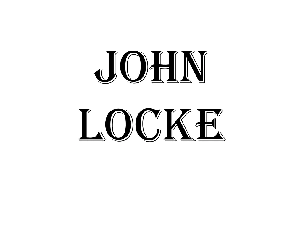john locke n.w