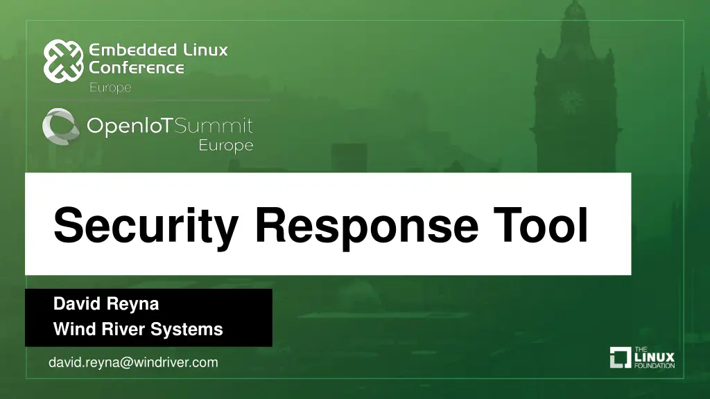 security response tool n.w