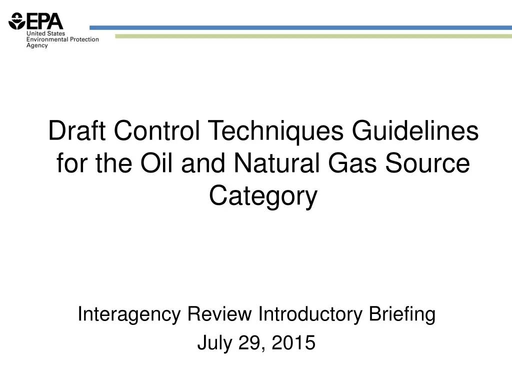draft control techniques guidelines n.w