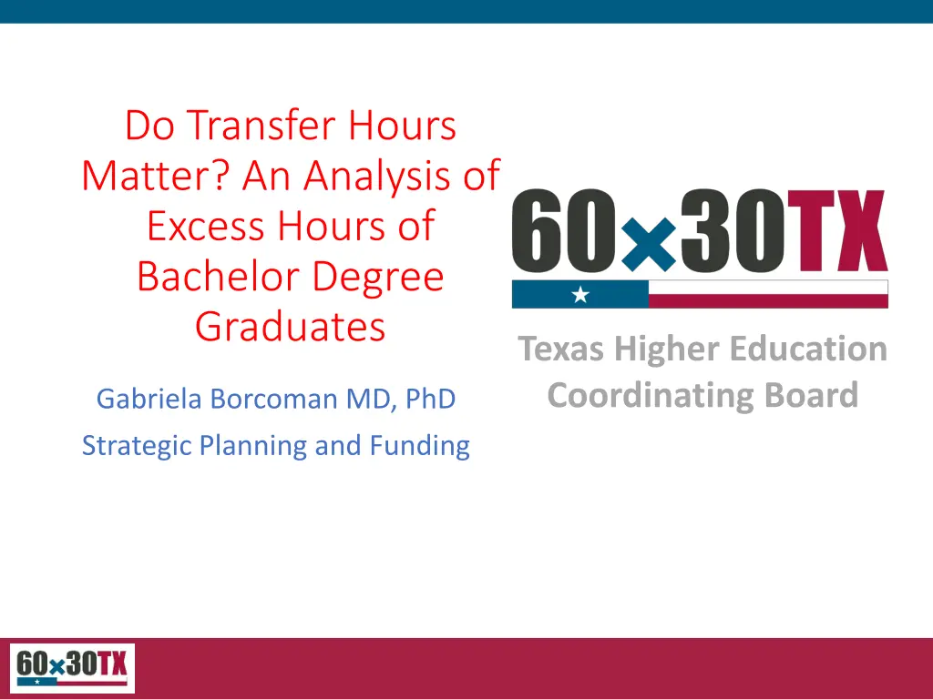 do transfer hours matter an analysis of excess n.w