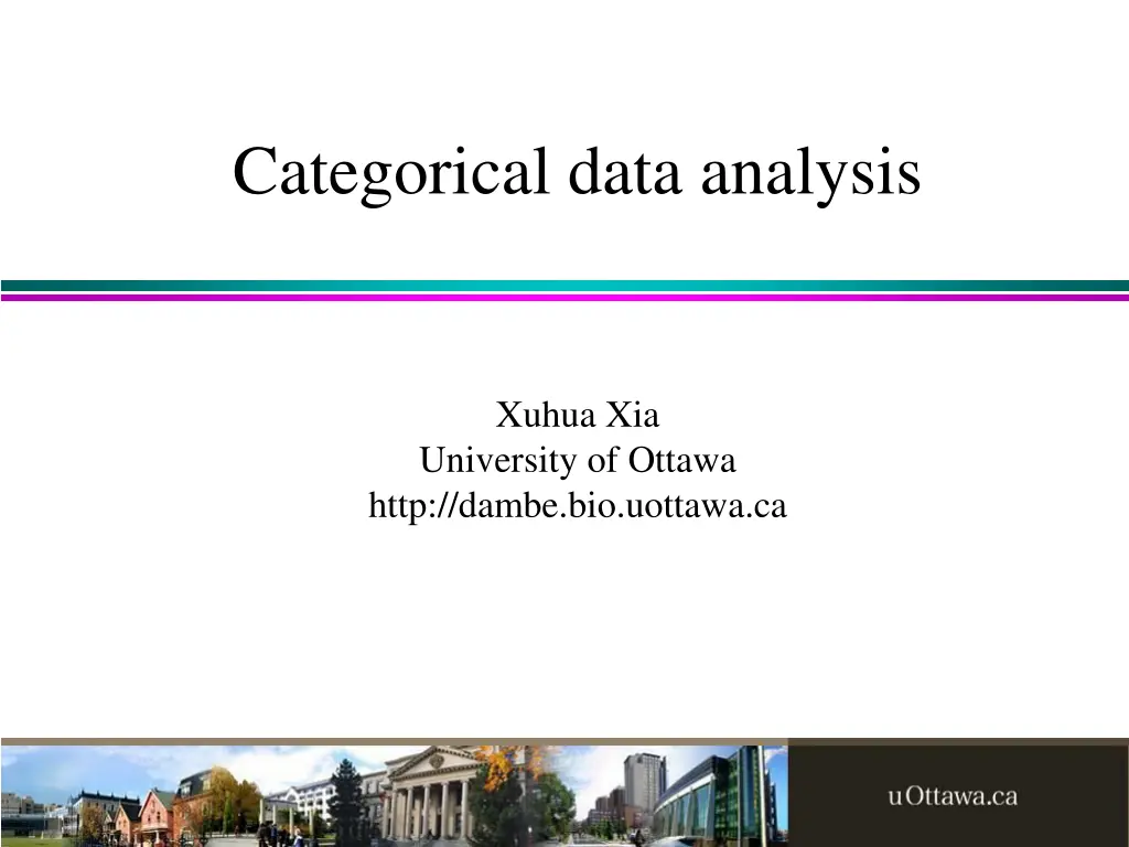 categorical data analysis n.w