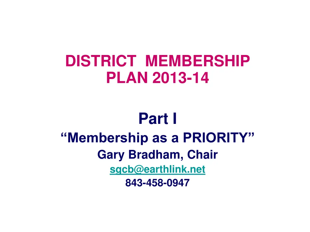 district membership plan 2013 14 n.w