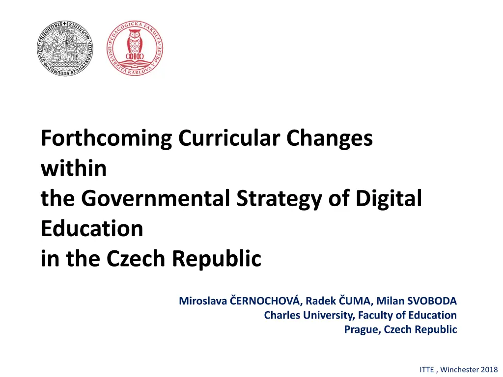 forthcoming curricular changes within n.w