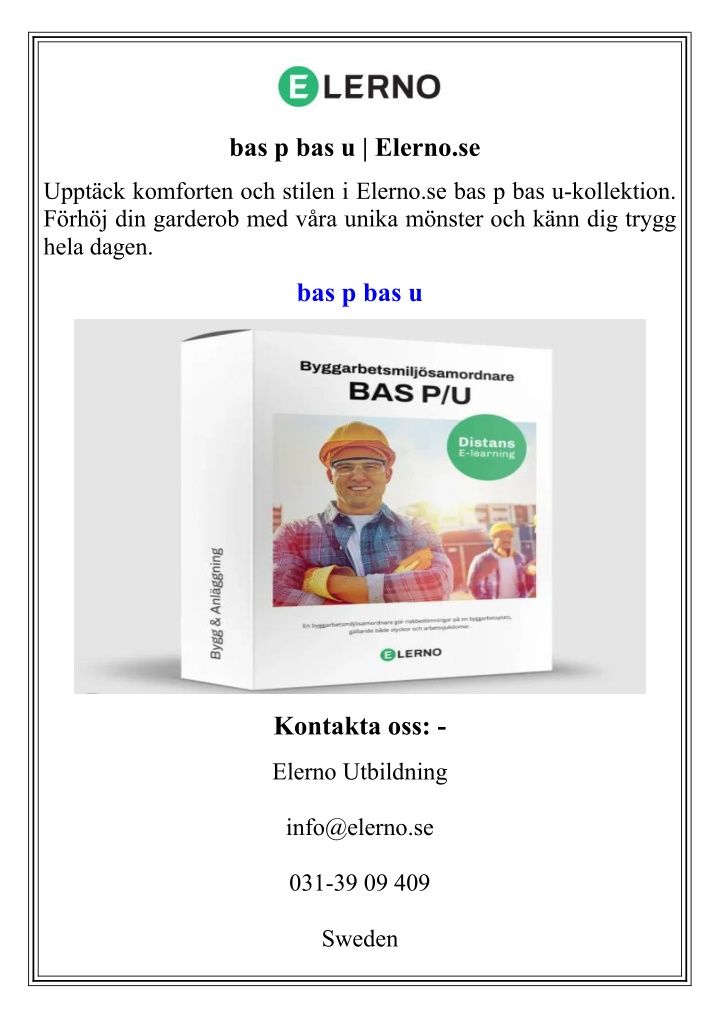 bas p bas u elerno se n.w