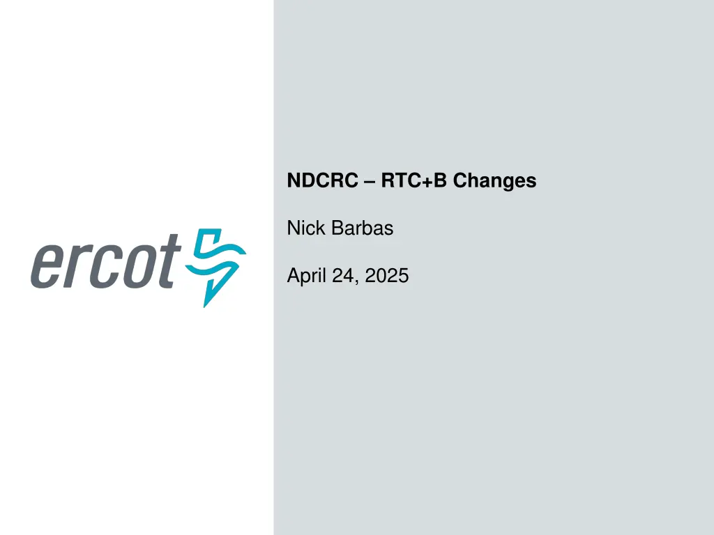 ndcrc rtc b changes n.w