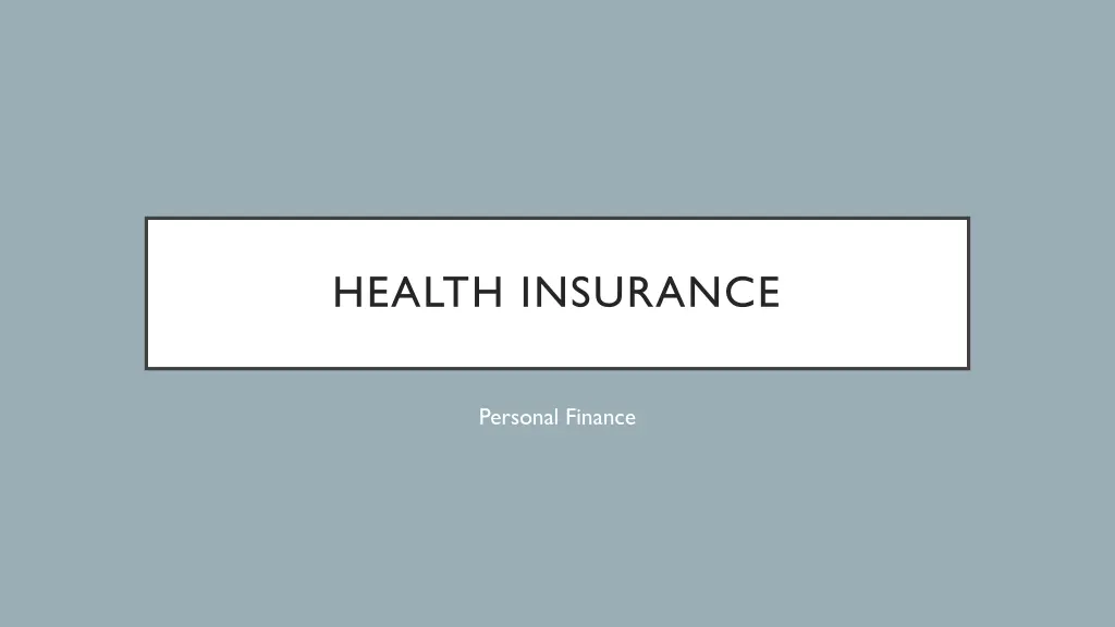 health insurance n.w