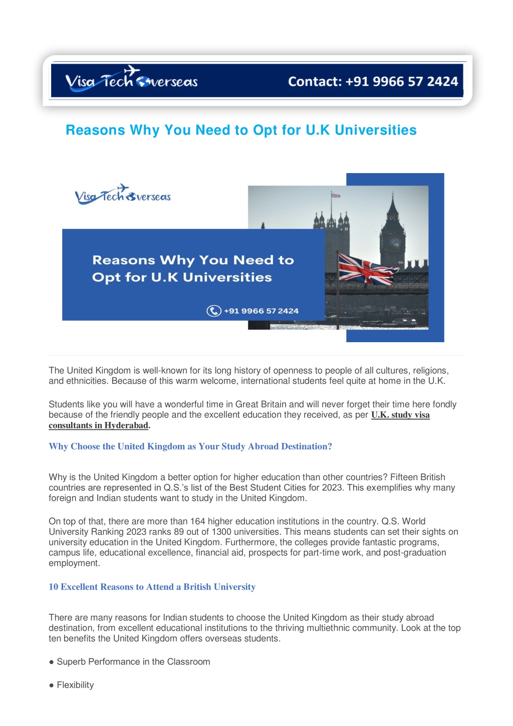 reasons why you need to opt for u k universities l.w