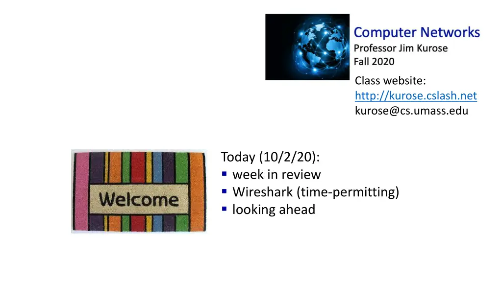 class website http kurose cslash net kurose@cs n.w