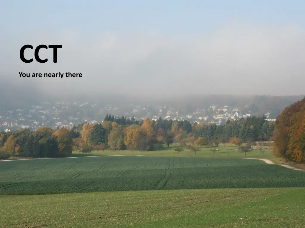 cct you are nearly there n.w