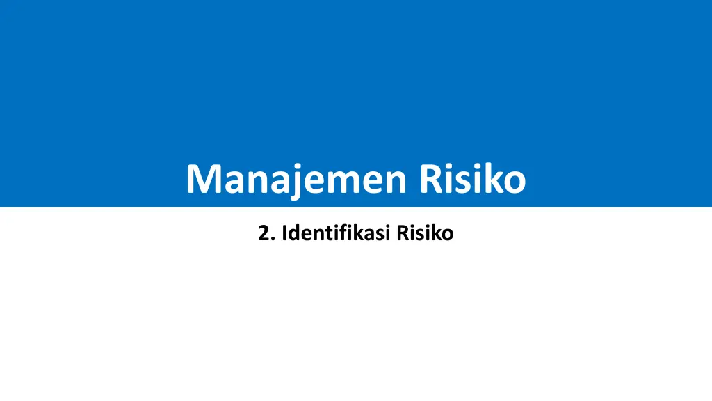 manajemen risiko n.w