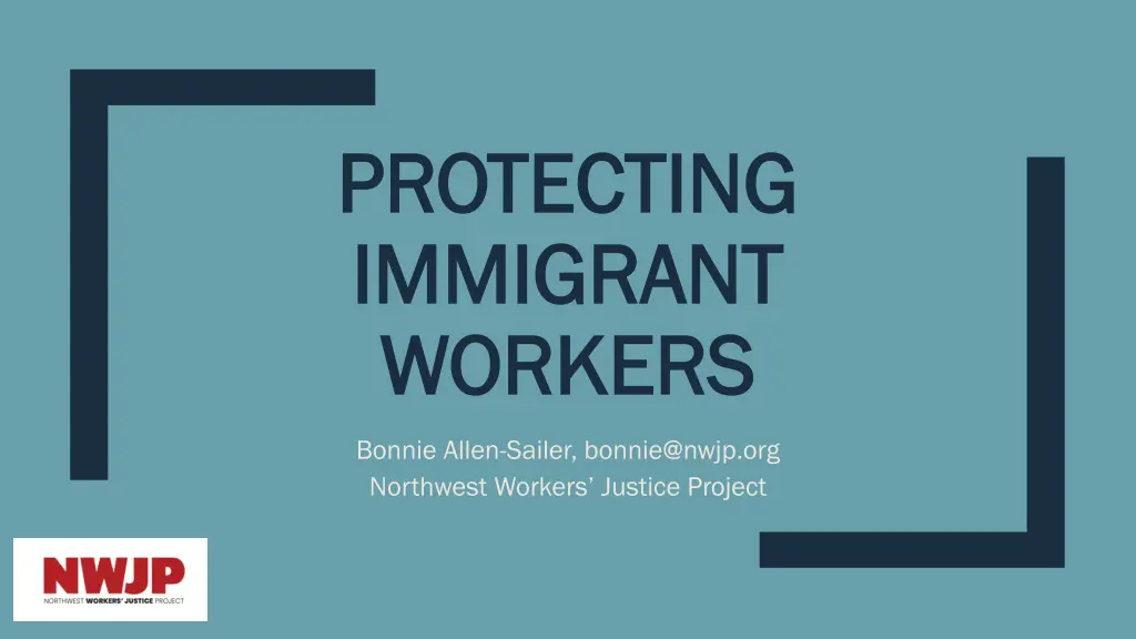 protecting protecting immigrant immigrant workers n.w