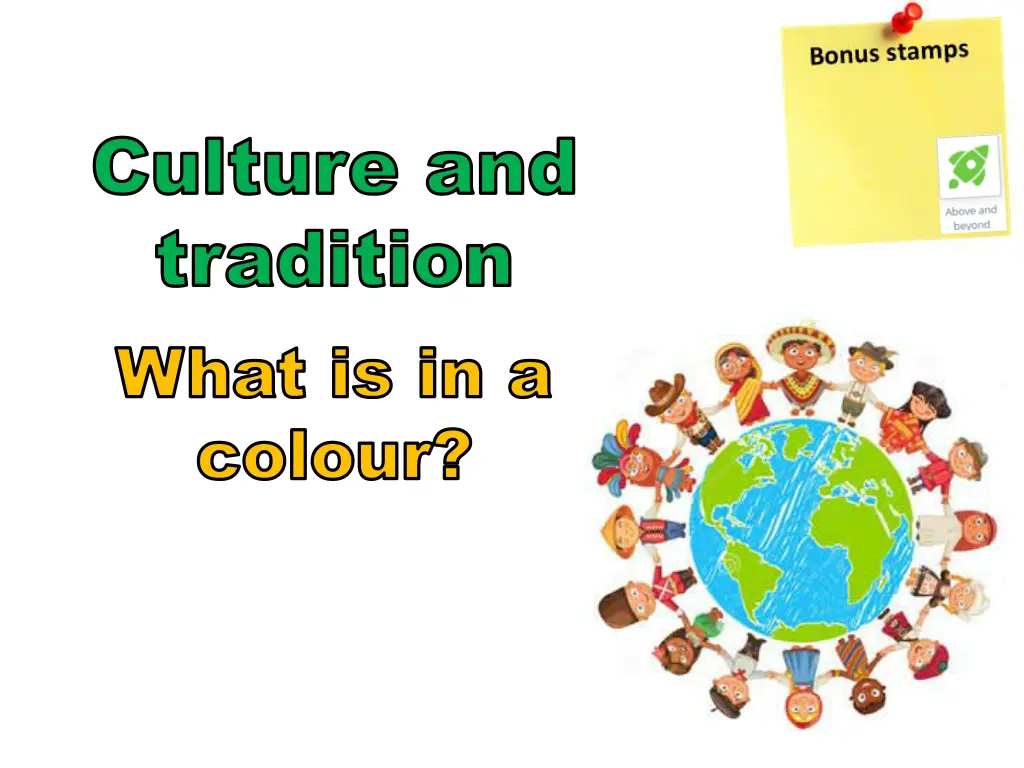 culture and tradition what is in a colour n.w