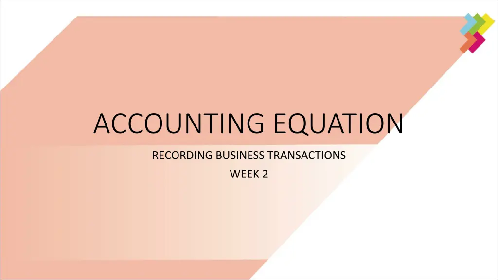 accounting equation n.w