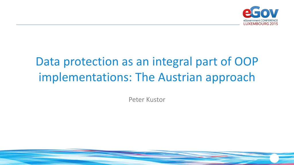 data protection as an integral part n.w