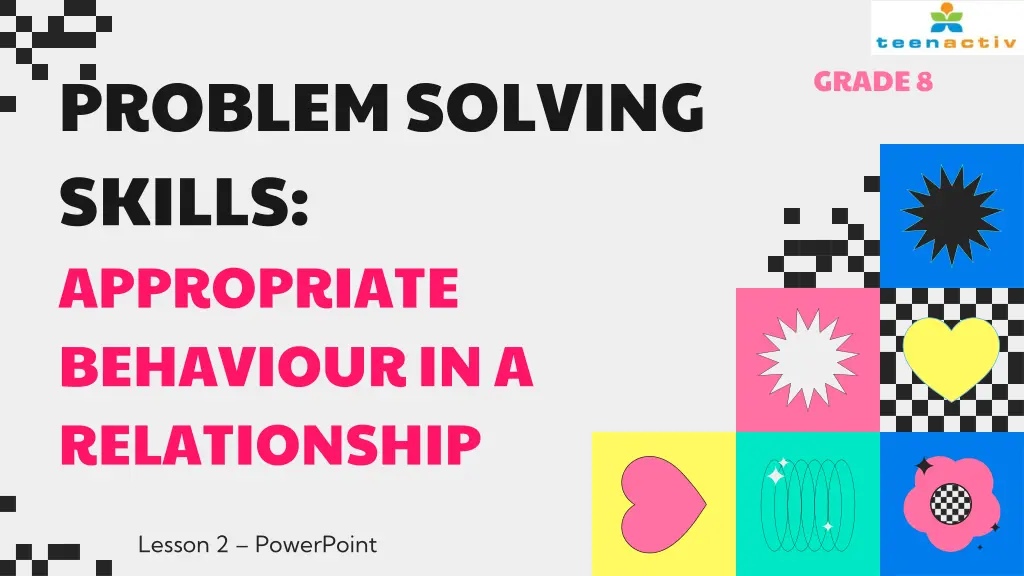 problem solving skills appropriate behaviour n.w