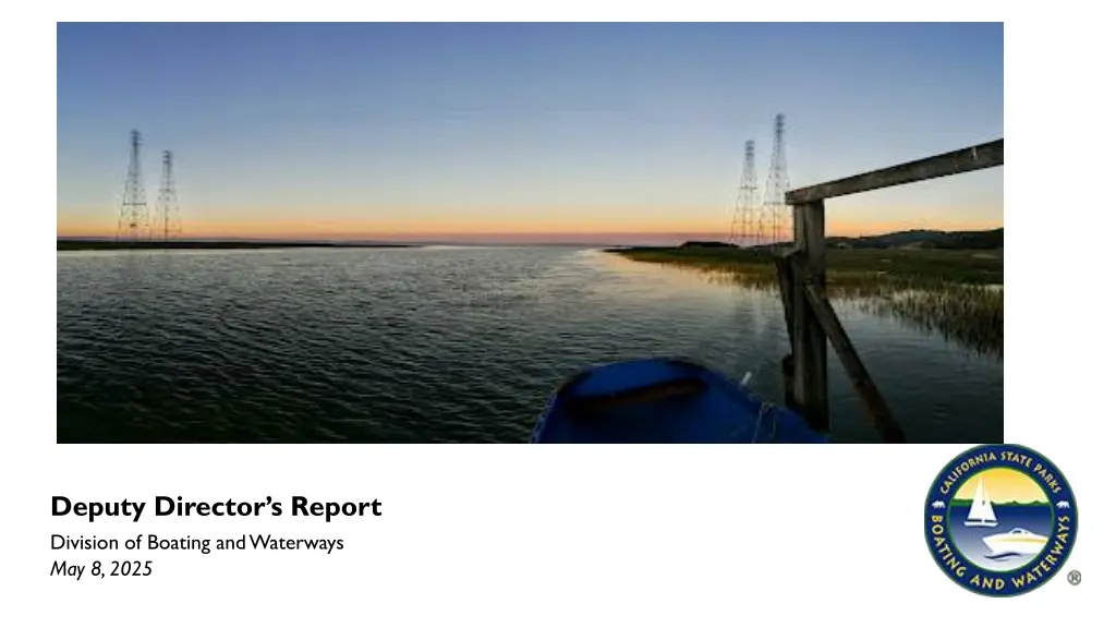 deputy director s report division of boating n.w