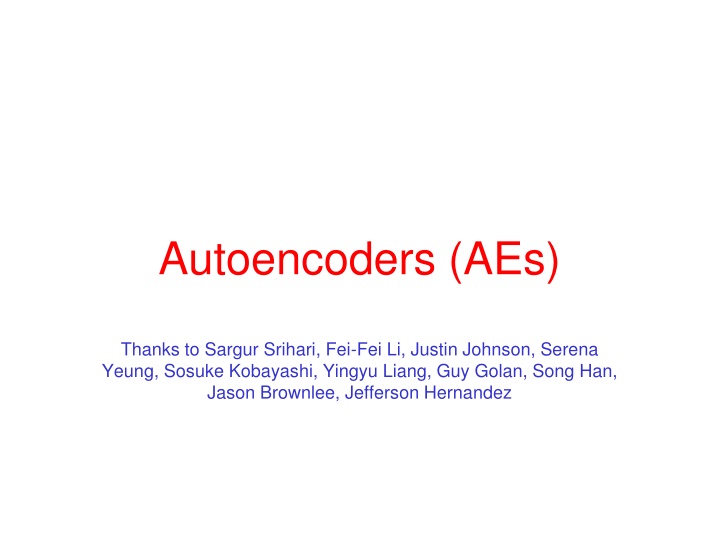 Comprehensive Overview of Autoencoders and Their Applications