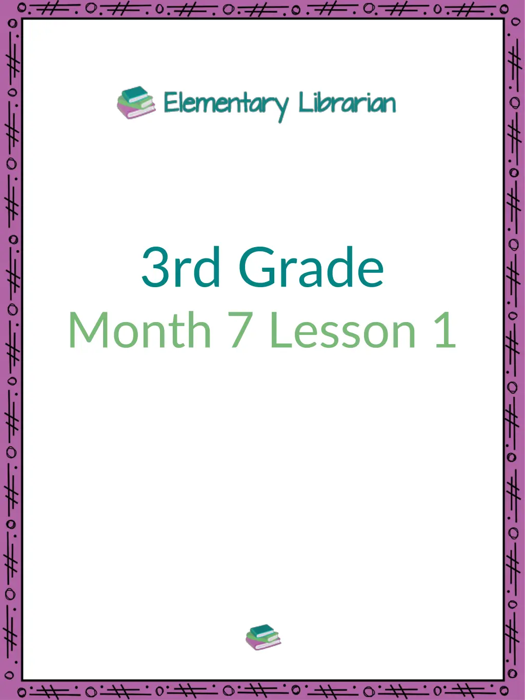 3rd grade month 7 lesson 1 n.w