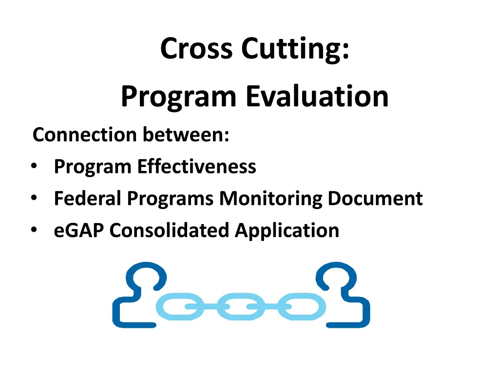 cross cutting program evaluation connection n.w