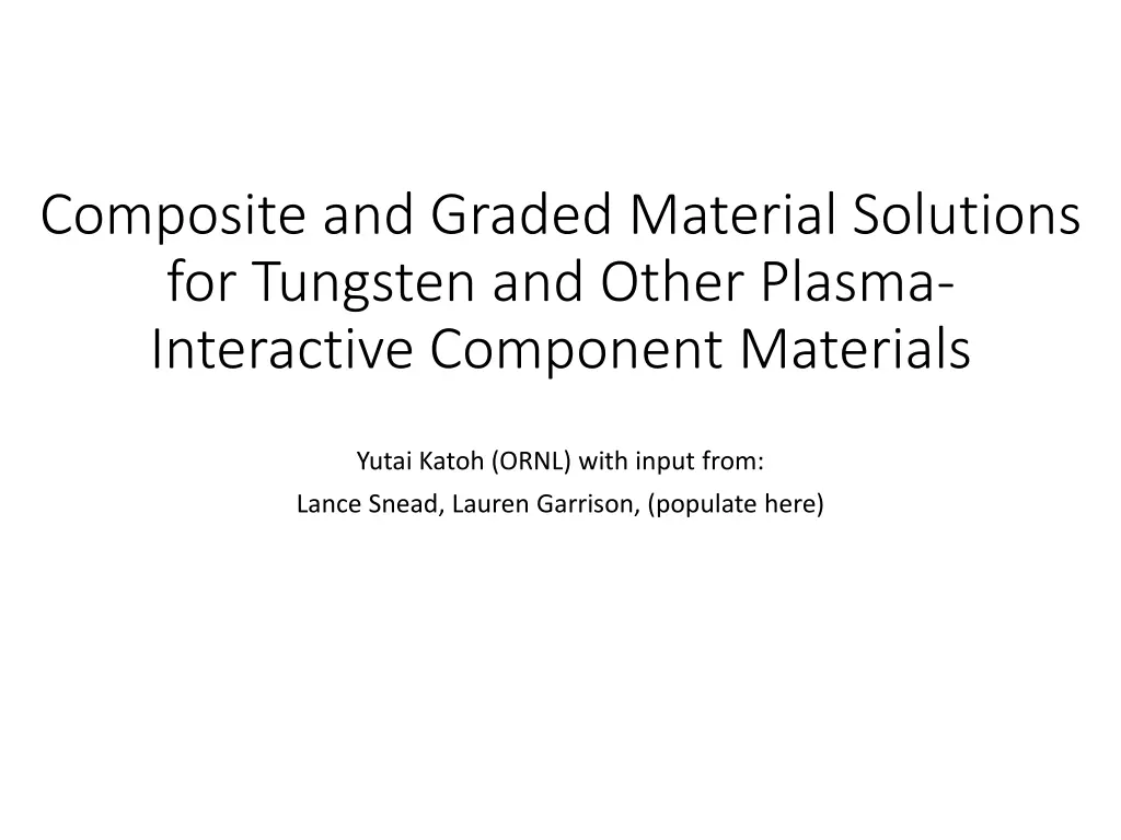 composite and graded material solutions n.w