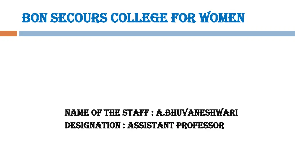 bon secours college for women bon secours college n.w