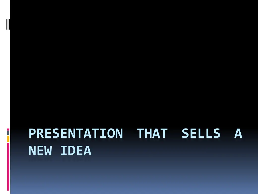 presentation new idea n.w