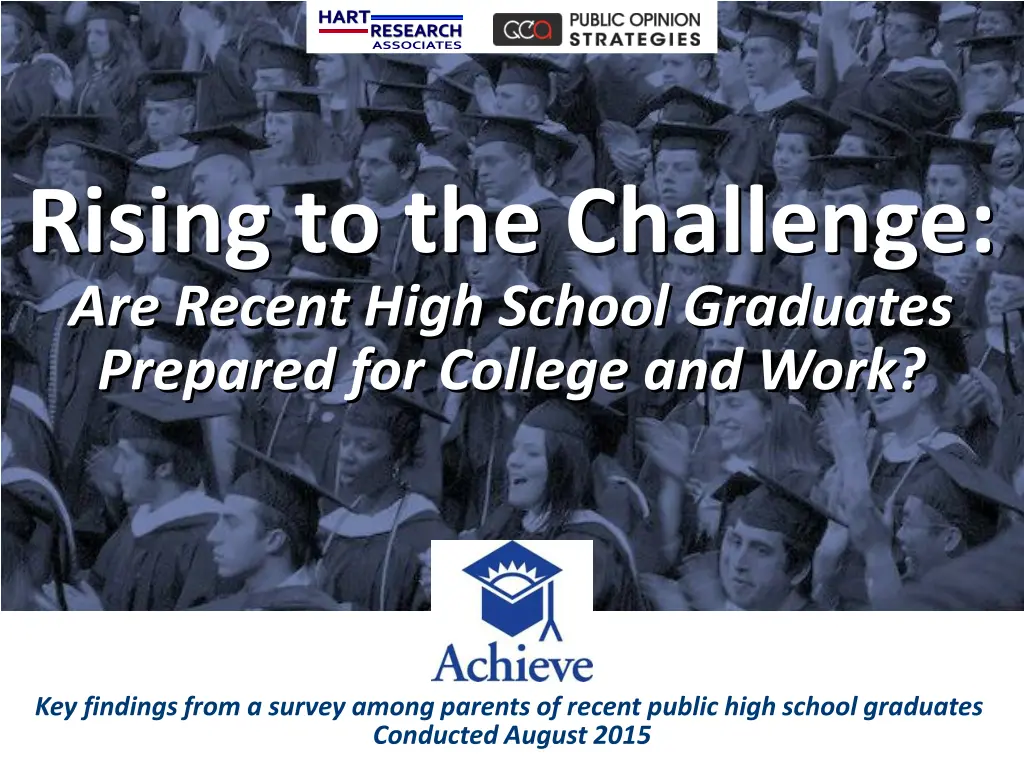 rising to the challenge are recent high school n.w
