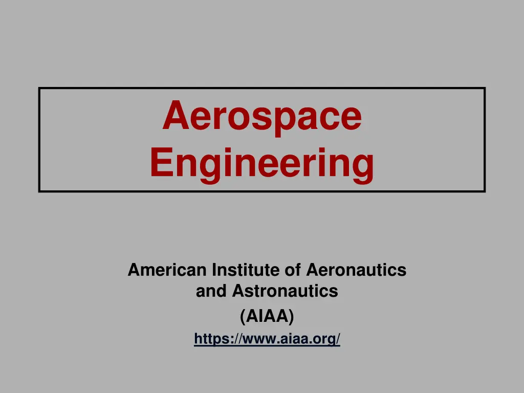 aerospace engineering n.w