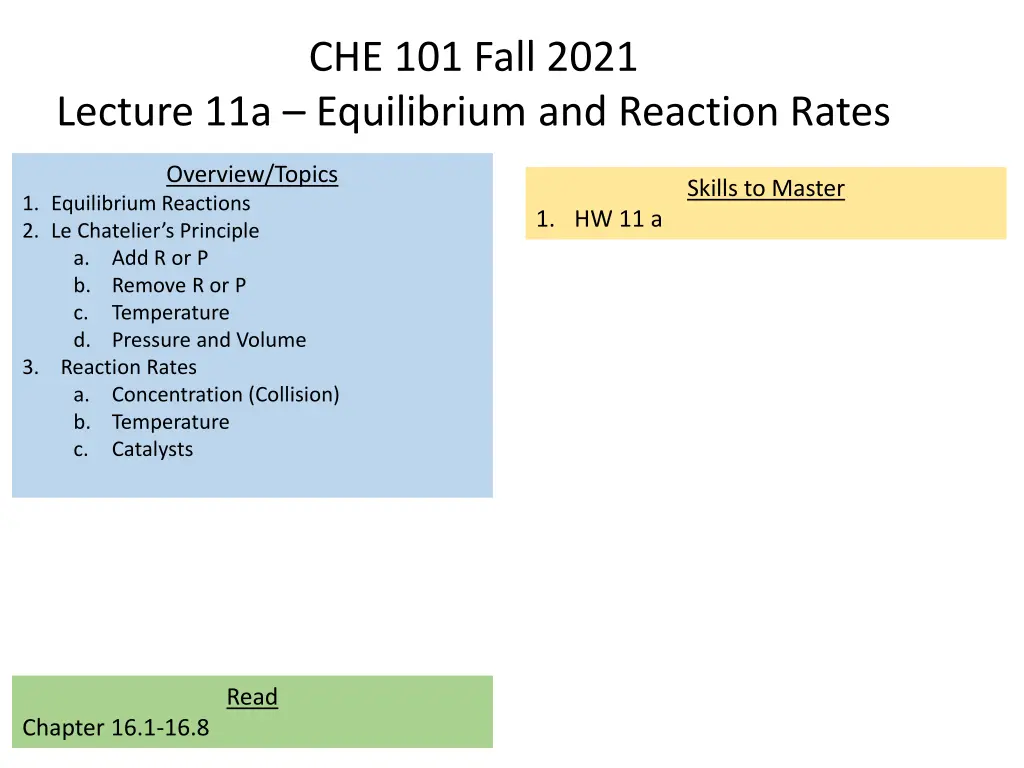 che 101 fall 2021 n.w