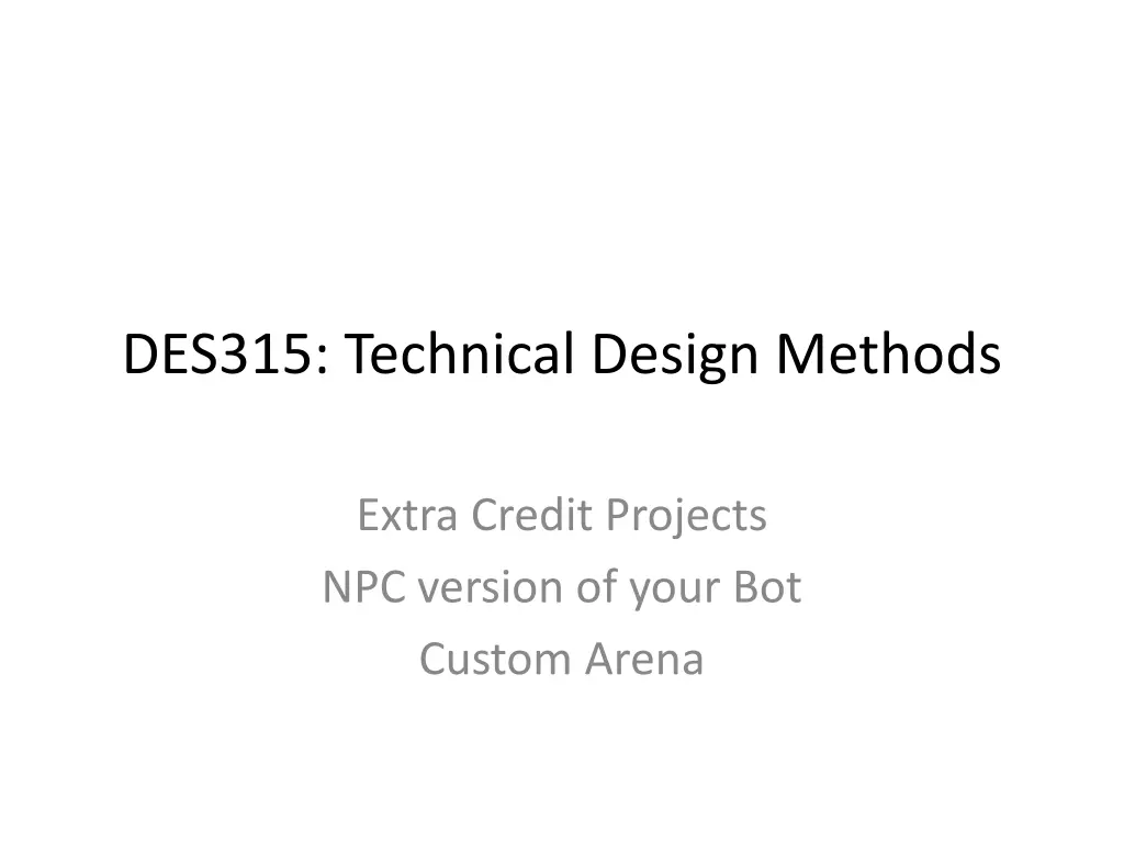 des315 technical design methods n.w