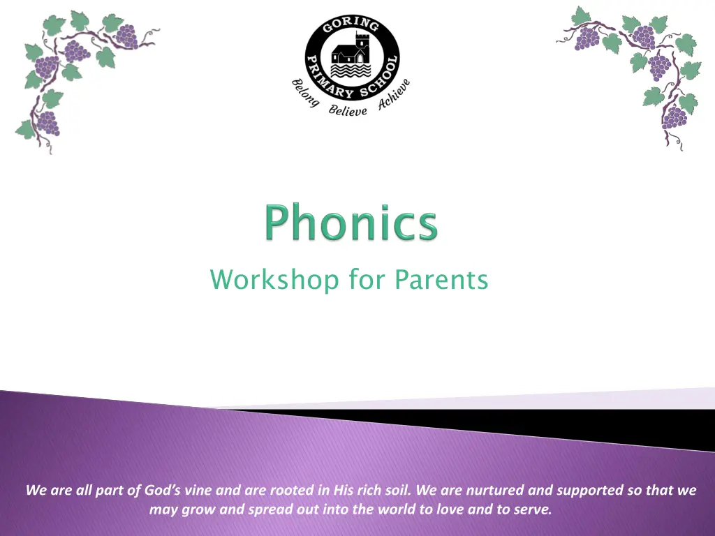 workshop for parents n.w