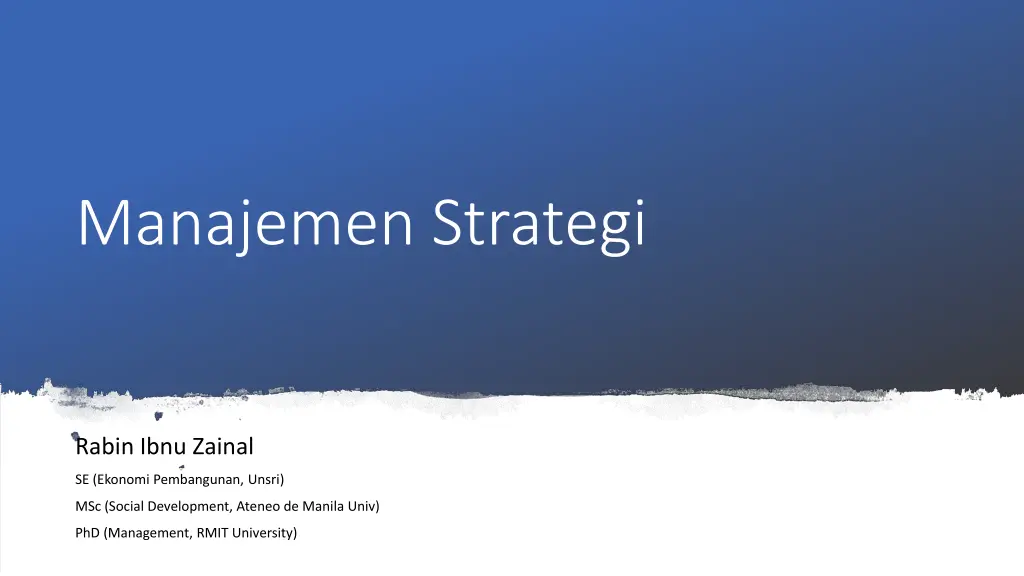 manajemen strategi n.w