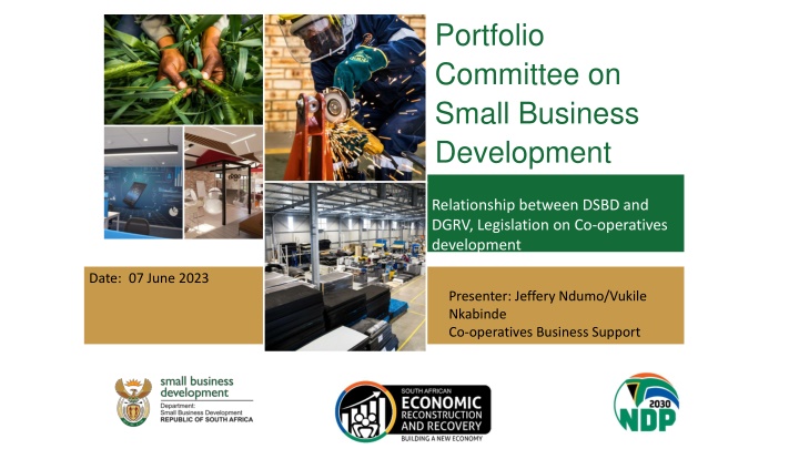 Overview of DSBD and DGRV Relationship in Co-operatives Development