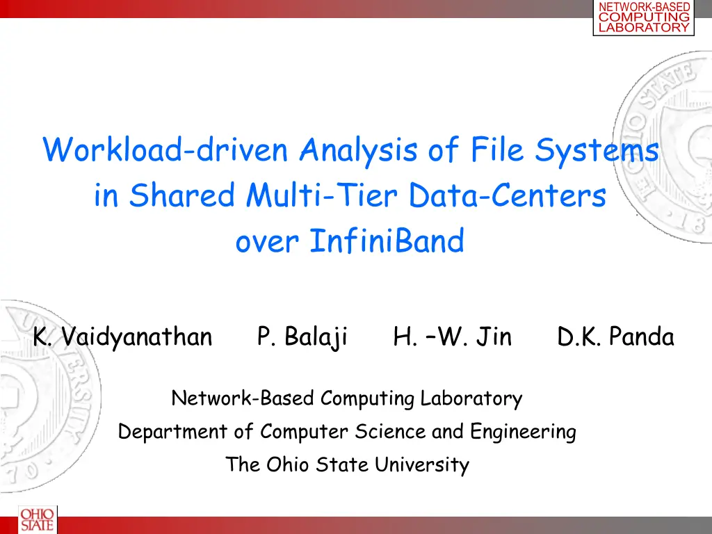 network based computing laboratory n.w