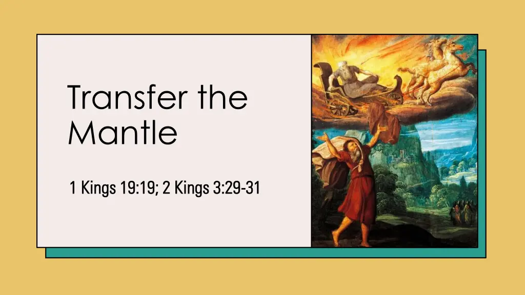 transfer the mantle n.w