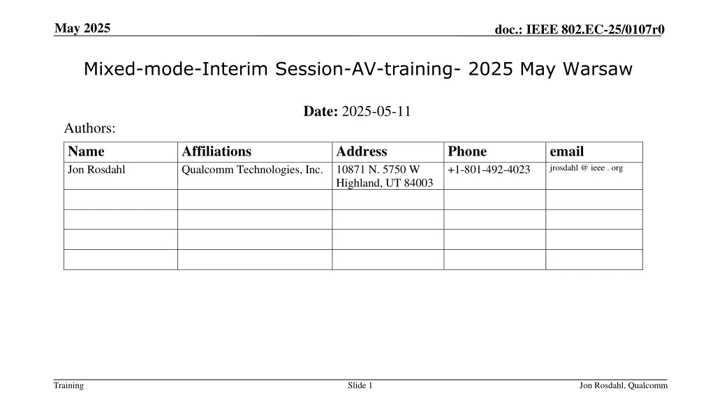 may 2025 n.w