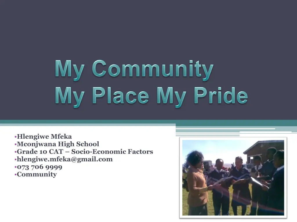 hlengiwe mfeka mconjwana high school grade n.w