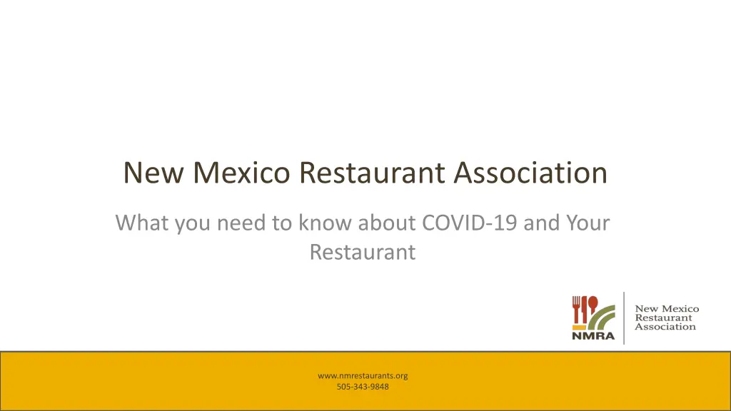 new mexico restaurant association n.w
