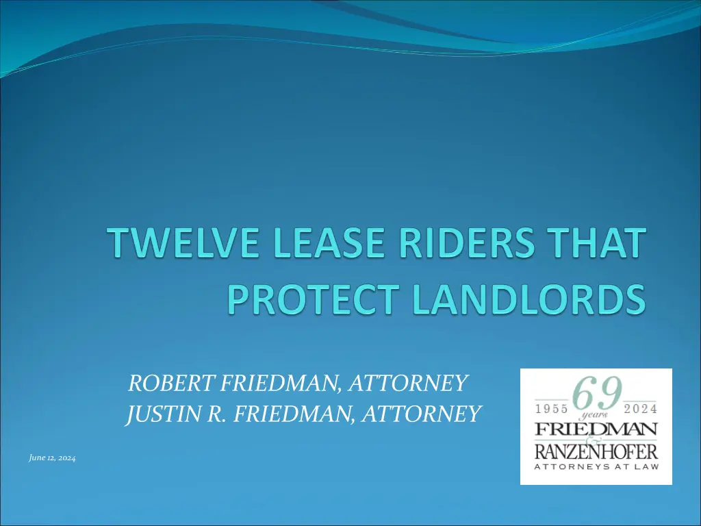 robert friedman attorney justin r friedman n.w
