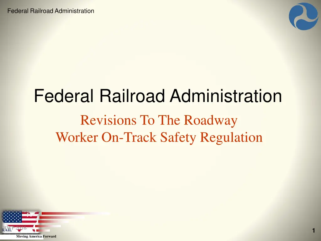 federal railroad administration n.w